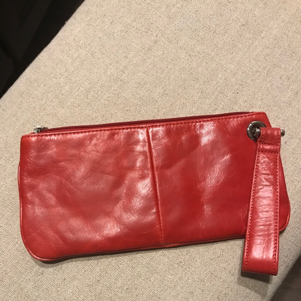 HOBO Red wristlet